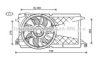 AVA QUALITY COOLING FD7566 Fan, radiator